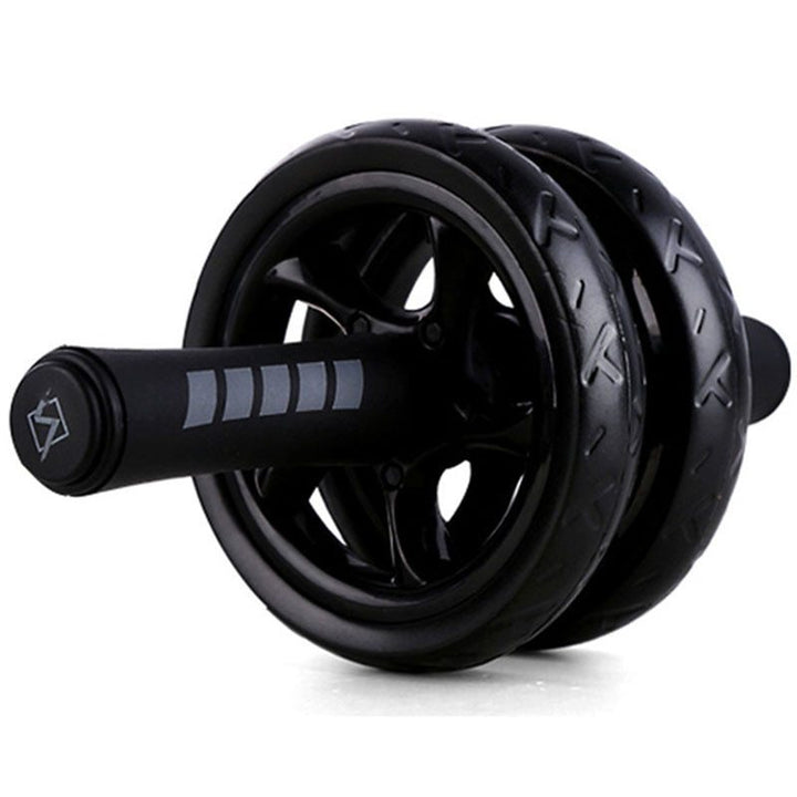 Silent Two-Wheeled Abdominal Wheel Sports Abdomen Roller